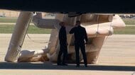 大統領専用機で緊急脱出用スライドが誤作動　トランプ大統領の出発遅れる　カタール寄贈の機体