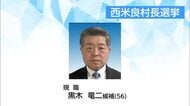 西米良村長選告示 現職1人が立候補 無投票の公算大