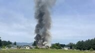 【速報】喜多方市の酒造で火事「倉庫から出火している」＜福島県＞