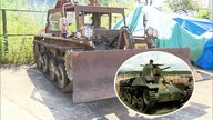 旧日本軍の戦車がブルドーザーに“更生”して活躍　今も動く「最後の生き残り」の展示めざし