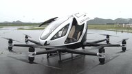 「空飛ぶクルマ」日本で初めて屋外飛行　2人乗りで自動運転…旅客・物資輸送で活用目指す【岡山発】