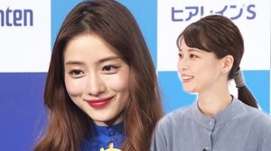 石原さとみ ハッピーオーラ全開! キラッキラな瞳の“秘訣” 伝授…鈴木唯アナの出来栄えは?