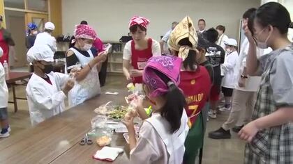 「災害時の食事の大切さ」 閉校を控える小学校で防災学習　卒業生の栄養士が児童に伝える　岩手・釜石市