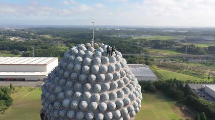 地上120メートル・大仏 命がけの大掃除に密着　480個の螺髪拭きに耳掃除…強風のハプニングも