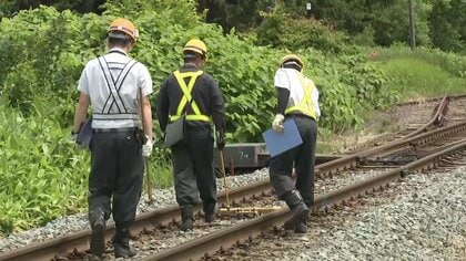 国の監視強化から1年…JR北海道”レール点検現場公開”2024年に『見張りなし作業』で貨物列車が非常停止→虚偽報告や報告書改ざんも発覚→国が改善指示〈北海道滝川市〉