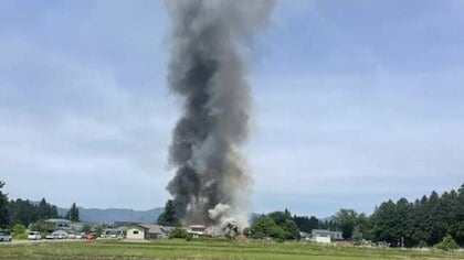 【速報】喜多方市の酒造で火事「倉庫から出火している」＜福島県＞