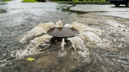 スニーカー オファー 浸水