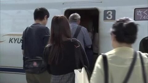 ゴールデンウイーク最終日　岡山駅ではUターンラッシュ続く　のぞみ号は６日まで全席指定席【岡山】