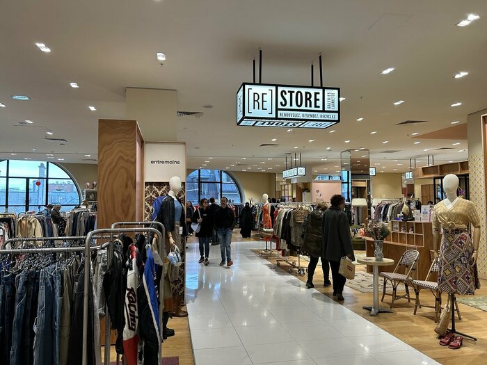 ギャラリー・ラファイエットの古着専門売り場『Le(Re)Store』(ル・リストア)