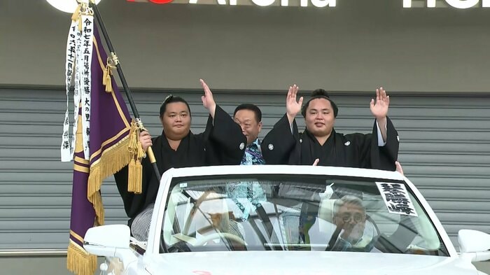 名古屋場所で初優勝を飾った琴勝峰