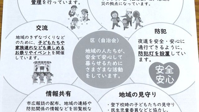 岡谷市が作成した加入を促すパンフレット