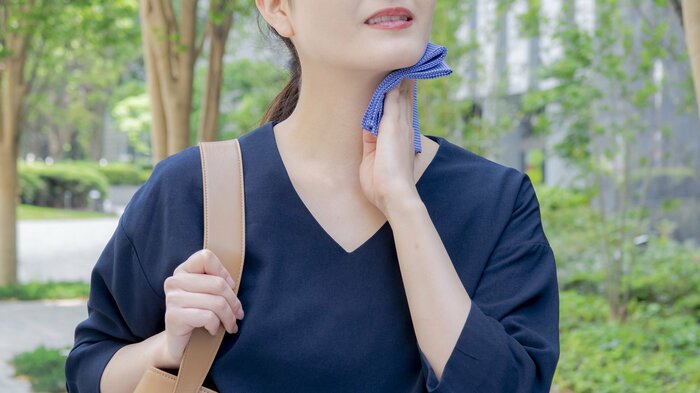 汗をかくと足が滑る(画像はイメージ)