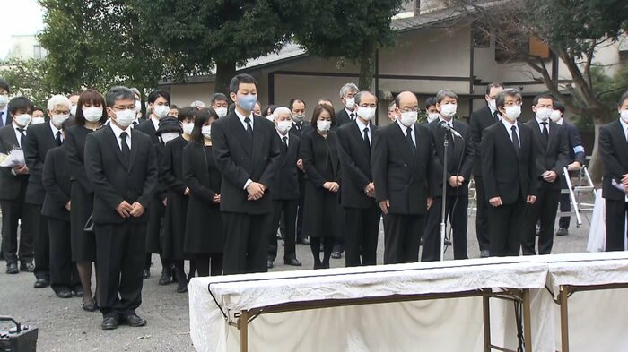26日、大田原高校では、追悼式が行われた。