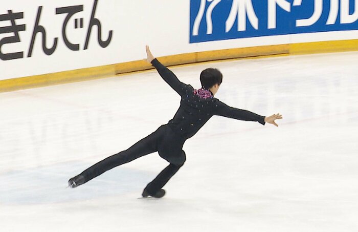 ショートで冒頭のトリプルアクセルを成功させた戸田晴登(東日本選手権)