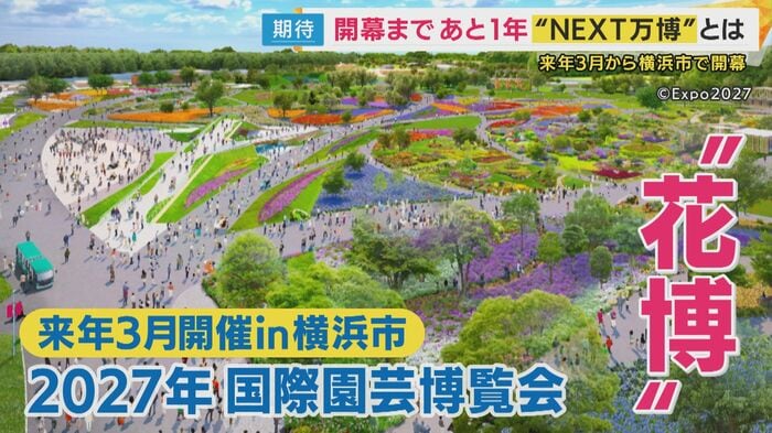 2027年の横浜花博