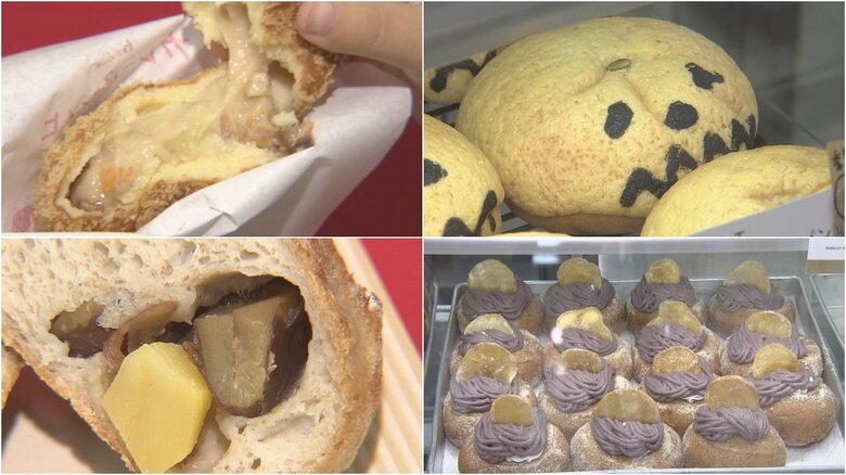 “秋を感じるパン”に注目…『パンフェスティバル』名古屋で始まる スイーツ系から惣菜系まで約600種類｜FNNプライムオンライン