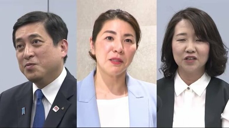 告示まで1カ月 現職×新人2名の三つどもえの戦いに　ヒートアップする前哨戦の動きを追う【鹿児島県知事選】｜FNNプライムオンライン