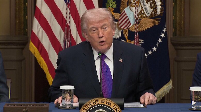 トランプ大統領が自画自賛　イランへの作戦は「10点満点中15点」　「指導者になろうとするものは皆死んでいく」｜FNNプライムオンライン