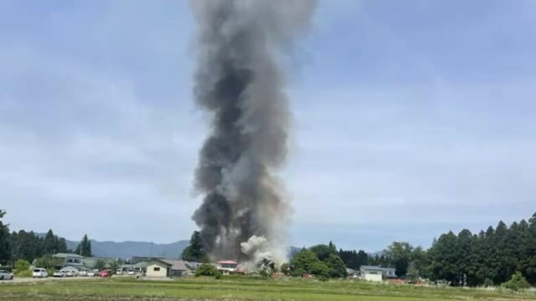 【速報】喜多方市の酒造で火事「倉庫から出火している」＜福島県＞｜FNNプライムオンライン
