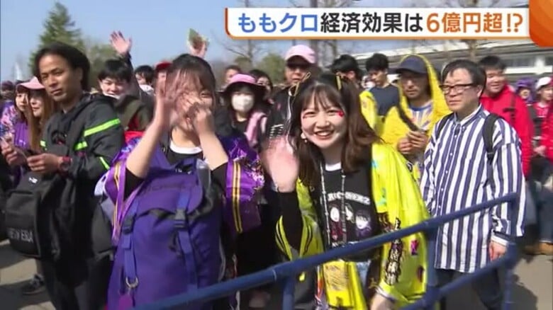 “ももクロ”ライブ経済波及効果は約6億4800万円！悪天候で2日目は中止も…初日に約1万2000人訪れる「地域経済に貢献を」 新潟・新発田市｜FNNプライムオンライン