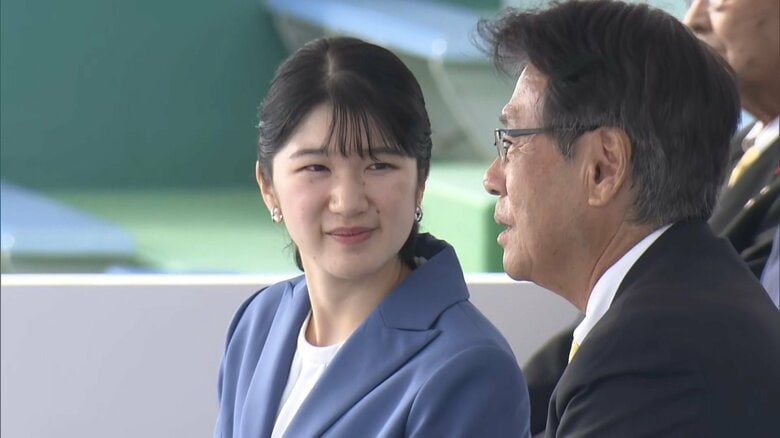 愛子さま、青森県を初訪問「音が違いますね」軟式野球観戦では硬式との違いにも関心 幼少期から“野球好き”の一面も|FNNプライムオンライン