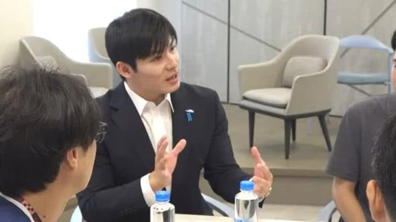 石田嵩人知事と若者が福井の“のびしろ”話し合う　生活で感じる不便や不安を20代～30代の16人と共有　政策立案に反映へ｜FNNプライムオンライン