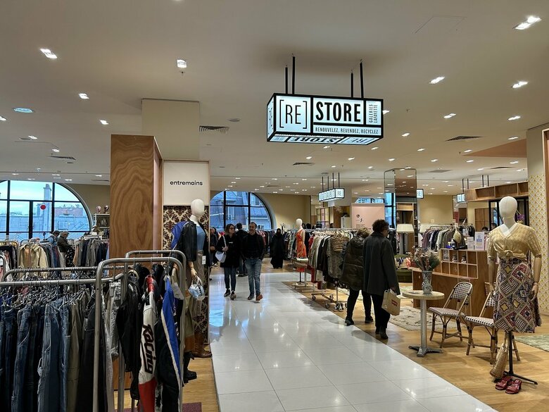 ギャラリー・ラファイエットの古着専門売り場『Le（Re)Store』（ル・リストア）