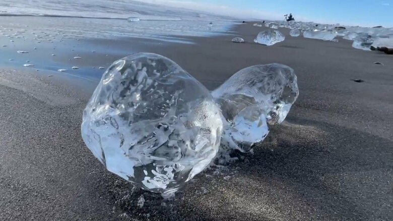 ひとつひとつが“氷の宝石”だ（提供：りなさん）