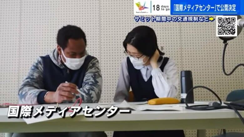 英語吹き替え版の制作風景