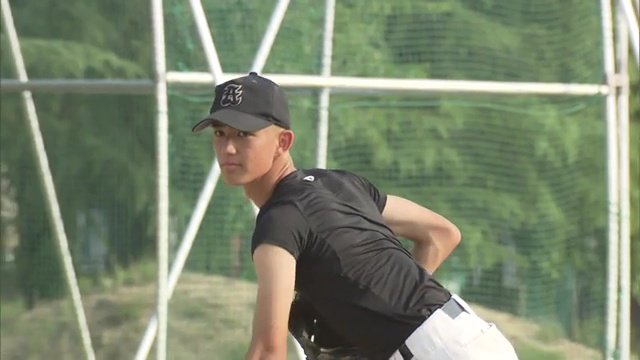 会津高校野球部・原武主将