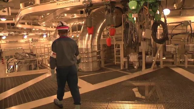 東京電力・柏崎刈羽原発7号機　格納容器内部