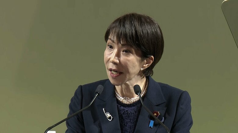 演説した高市総理