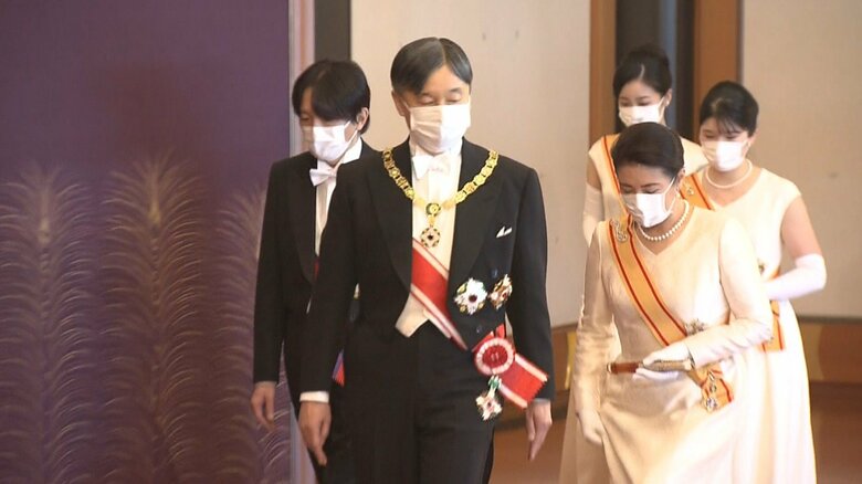 愛子さまにとって新年祝賀の儀が公務デビューとなった（1月1日）