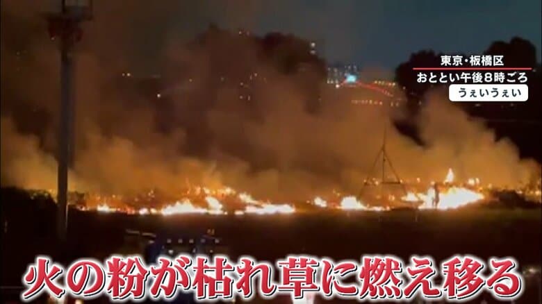 「大ナイアガラの滝」が行われていた荒川河川敷が一変…