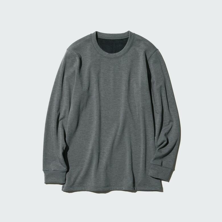 超極暖ヒートテッククルーネックT（提供：ユニクロ）