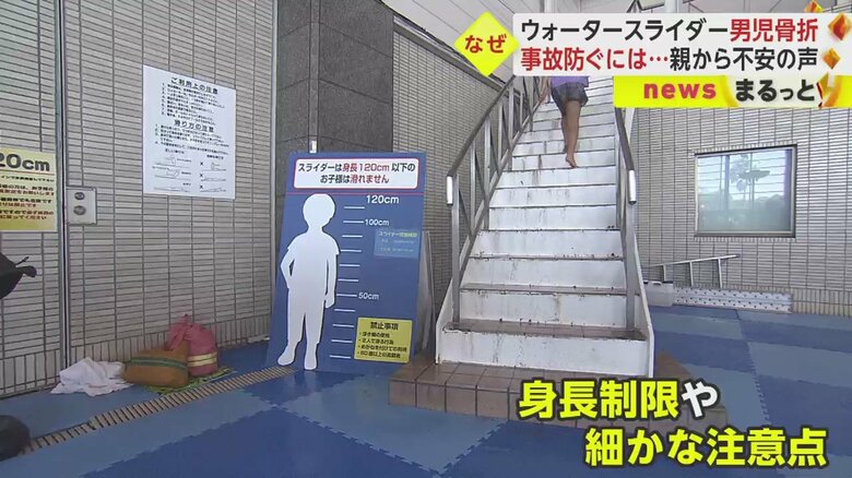 身長制限が設けられている