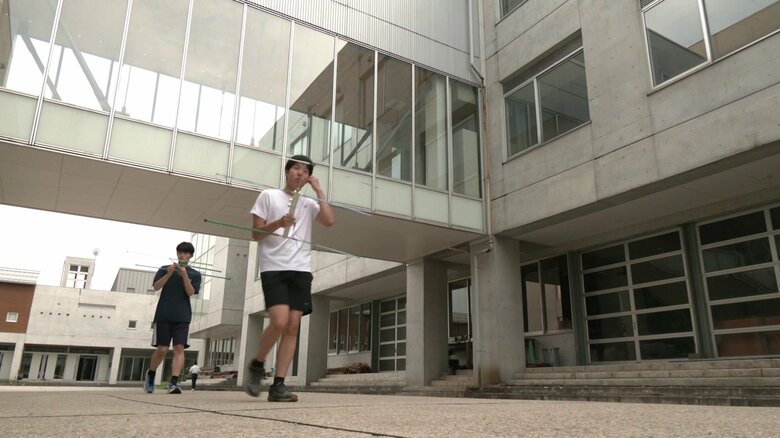 最後の大会に向け練習に励む3年生部員