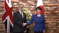 日英首脳会談「協力を一層深化」　次世代戦闘機の開発加速など