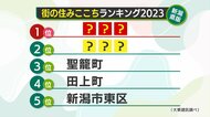 新潟県内『街の住みここちランキング』 2年ぶりトップに返り咲いた地域は？「子育て世代が住みやすい」