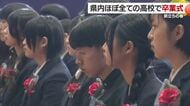 「自分の新たなステージに向かって」“旅立ちの春”愛媛県立高校で一斉に卒業式【愛媛】