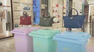 「ロンシャン」”折りたたみ”アイコンバッグが変わる “サステイナブル”意識し再生素材に