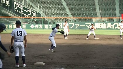 初出場の熊本代表・有明高校が甲子園で練習　主将「勇気を与えられるように頑張りたい」　地震被害の故郷への思い語る