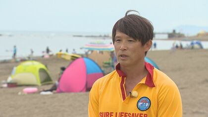 ライフセーバーに聞く 海水浴での注意点…事故の要因は大きく2つ【新潟発】