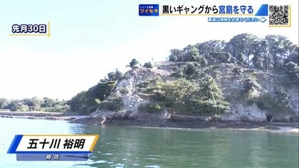 “黒いギャング”を寄せつけるな　世界遺産の島を守るために…「テープ対策」で緑が戻ってきた【広島発】