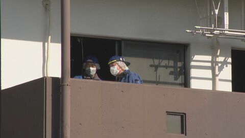 被害者は42歳女性と判明…集合住宅の一室で遺体が見つかった殺人放火事件 数日前に“金髪の男性”が現れ警察が出動