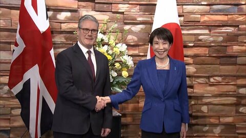 日英首脳会談「協力を一層深化」　次世代戦闘機の開発加速など