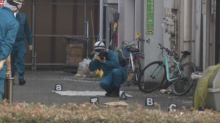 事件現場　JR長野駅前