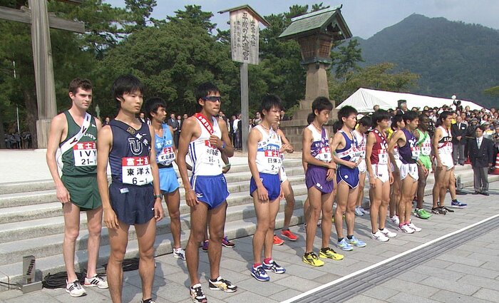 2011年の出雲駅伝に出場した柏原