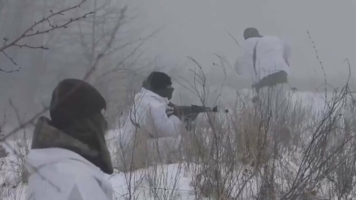 ロシアの軍事演習(ロシア国防省1月25日公開)
