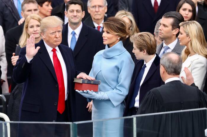トランプ大統領就任式 (2017年1月20日)